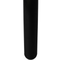 STOLIK OKRĄGŁY BISTRO OGRODOWY SZKLANY BALKONOWY 60 cm