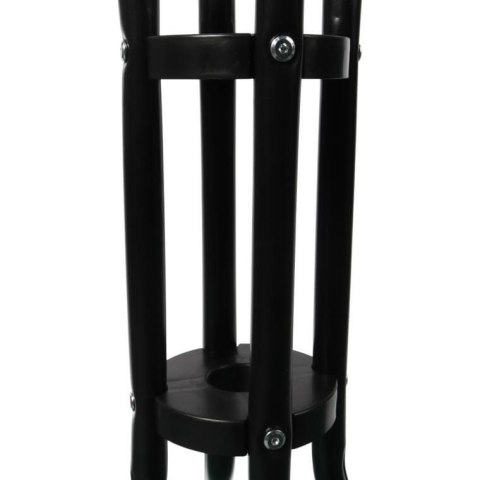 STOLIK OKRĄGŁY BISTRO OGRODOWY SZKLANY BALKONOWY 60 cm