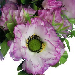 Sztuczny Bukiet Jasno fioletowych Anemonów - 14 Sztuk, 54 cm
