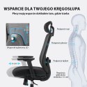 Fotel biurowy ergonomiczny ANGEL runO czarny