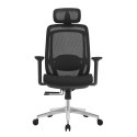 Fotel biurowy ergonomiczny Rosa 2.0 czarny ANGEL