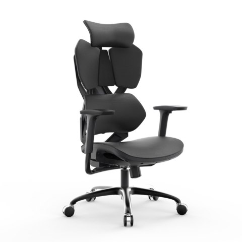 Fotel ergonomiczny gamingowy Angel Furia Black