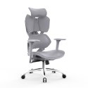 Fotel ergonomiczny gamingowy Angel Furia Grey