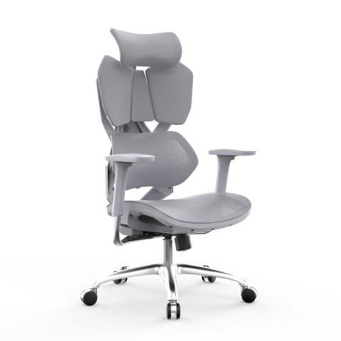 Fotel ergonomiczny gamingowy Angel Furia Grey