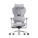 Fotel ergonomiczny gamingowy Angel Furia Grey
