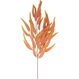 GAŁĄZKA LIŚCI PAPIRUSA 70 cm KOLOR POMARAŃCZOWY