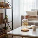 LAMPKI 50 LED DRUCIK NA BATERIE MIKRO ŚWIATEŁKA 5 M BIAŁE CIEPŁE
