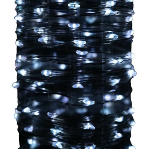 LAMPKI CHOINKOWE 120 LED IP20 ZIMNY BIAŁY NA BATERIE