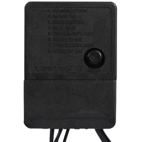 MOCNE LAMPKI CHOINKOWE 500 LED MULTI ZEWNĘTRZNE WEWNĘTRZNE PROGRAMATOR 40M
