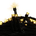 MOCNE LAMPKI CHOINKOWE 500 LED MULTI ZEWNĘTRZNE WEWNĘTRZNE PROGRAMATOR 40M
