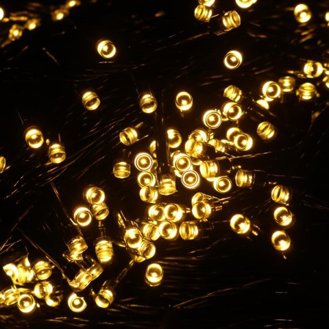 MOCNE LAMPKI CHOINKOWE 500 LED MULTI ZEWNĘTRZNE WEWNĘTRZNE PROGRAMATOR 40M