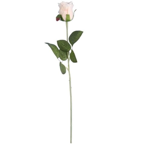 RÓŻA POJEDYNCZA 46 CM KREMOWA