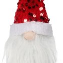 SKRZAT Świąteczny Krasnal GNOM Ozdoba Świąteczna Prezent 22 cm