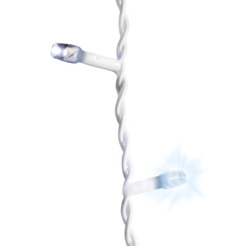 SOPLE 300 LED KURTYNA LAMPKI ZEWNĘTRZNE/WEWNĘTRZNE FLASH ZIMNY BIAŁY 9 M