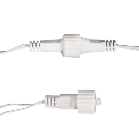 SOPLE 500 LED KURTYNA LAMPKI ZEWNĘTRZNE IP44 NIEBIESKA +FLASH ZIMNY BIAŁY 15 M