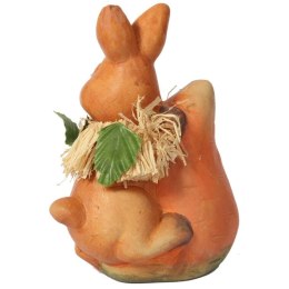ZAJĄC CERAMICZNY FIGURKA WIELKANOCNA 15 CM