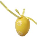 Zestaw 10 Kolorowych Jajek Wielkanocnych do Zawieszania 4,5 cm
