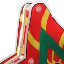 BOŻONARODZENIOWA DEKORACJA ŚWIETLNA- GWIAZDA 19 CM