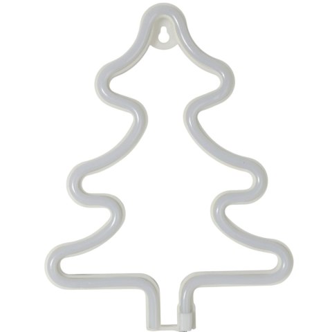 BOŻONARODZENIOWA DEKORACJA ŚWIETLNA LED - NEON CHOINKA 23 CM
