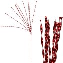Gałązka metalizowana złota do dekoracji stroików sztuczna 72 cm