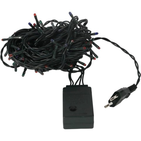 LAMPKI CHOINKOWE 100 LED TYPU RYŹ Z PROGRAMATOREM MULTICOLOR