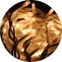 LAMPKI CHOINKOWE 240 LED TYPU RYŹ Z PROGRAMATOREM CIEPŁE BIAŁE