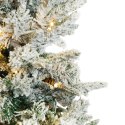 LUKSUSOWA CHOINKA SZTUCZNA ŚWIERK OŚNIEŻONA 300 LED BIAŁY/MULTIKOLOR 180 CM