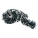 Łańcuch choinkowy GOLIAT, średnica 15 cm, długość 3 m, ZIELONO BIAŁY, polski produkt.