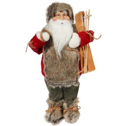 ŚWIĘTY MIKOŁAJ świąteczny FIGURKA skandynawski DEKORACJA ozdoba 46 cm