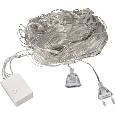 Siatka LED 3x3 M 240 LED Multikolor Lampki Choinkowe Zewnętrzna
