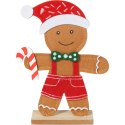 Świąteczna Figurka z Filcu Ciasteczkowy Ludzik PIERNIK 20 cm