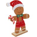 Świąteczna Figurka z Filcu Ciasteczkowy Ludzik PIERNIK 20 cm
