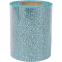 Turkusowa Organza Dekoracyjna na Szpuli, Szerokość 8 cm, Długość 10 m