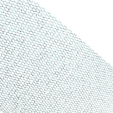 Turkusowa Organza Dekoracyjna na Szpuli, Szerokość 8 cm, Długość 10 m