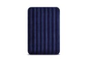Dwuosobowy materac dmuchany welurowy łóżko 137x191 INTEX 64758