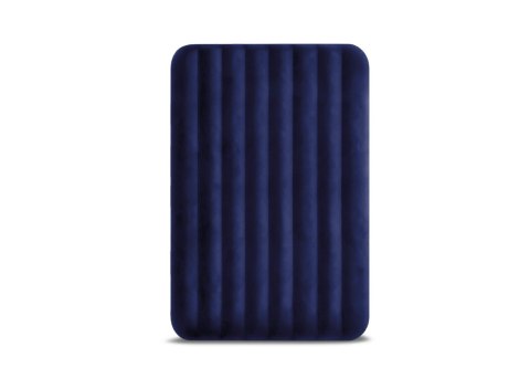 Dwuosobowy materac dmuchany welurowy łóżko 137x191 INTEX 64758