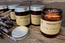 Aromaterapeutyczna Świeczka Sojowa 200 g - Bądź Zrelaksowany