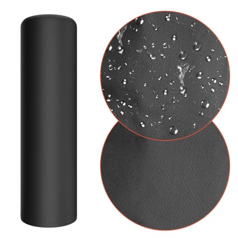 Parasol grzewczy gazowy ogrzewacz tarasowy promiennik z pokrowcem Bauerkraft