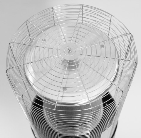 Parasol grzewczy gazowy ogrzewacz tarasowy promiennik z pokrowcem Bauerkraft