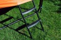 Trampolina Ogrodowa 487cm/16ft pomarańczowa Maxy Comfort Plus Z Wewnętrzną siatką