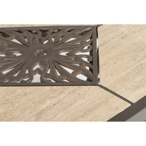 Zestaw Mebli Ogrodowych Goliat - Sofa, 2 Fotele i Stolik, Kolonialny Brąz