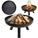 Duże solidne palenisko ogrodowe żeliwne 60cm idealne do ogniska
