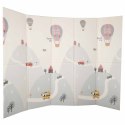 Mata edukacyjna piankowa dwustronna składana 150x200cm balony ulica