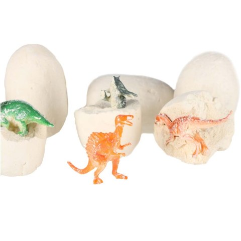 Dinozaury wykopaliska jajka dinozaura figurki zestaw archeologiczny 12 jajek