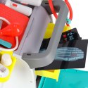 Duży zestaw lekarza stacja medyczna mały doktor ekg rtg światło dźwięk