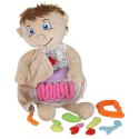 Lalka maskotka nauka anatomii chłopiec