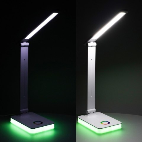 Lampka na biurko biurkowa LED USB dotykowa podświetlana RGB regulacja światła