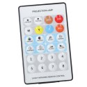 Lampka nocna projektor gwiazd LED USB obrotowy 6 motywów pilot jelonek