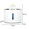 Poidełko fontanna dla psa kota zwierząt automatyczne poidło LED USB 2,4l filtr czyszczący