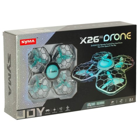 Dron RC Syma X26PRO 2.4GHz Wi-Fi czarny